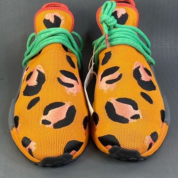 Pharrell x adidas NMD Human Race 'Animal Print' GZ4439 mens athletic sneaker 10 - Picture 2 of 8